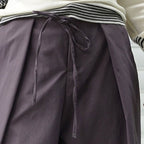 Retro high waisted pleated loose casual pants