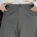 Side pocket loose casual work pants