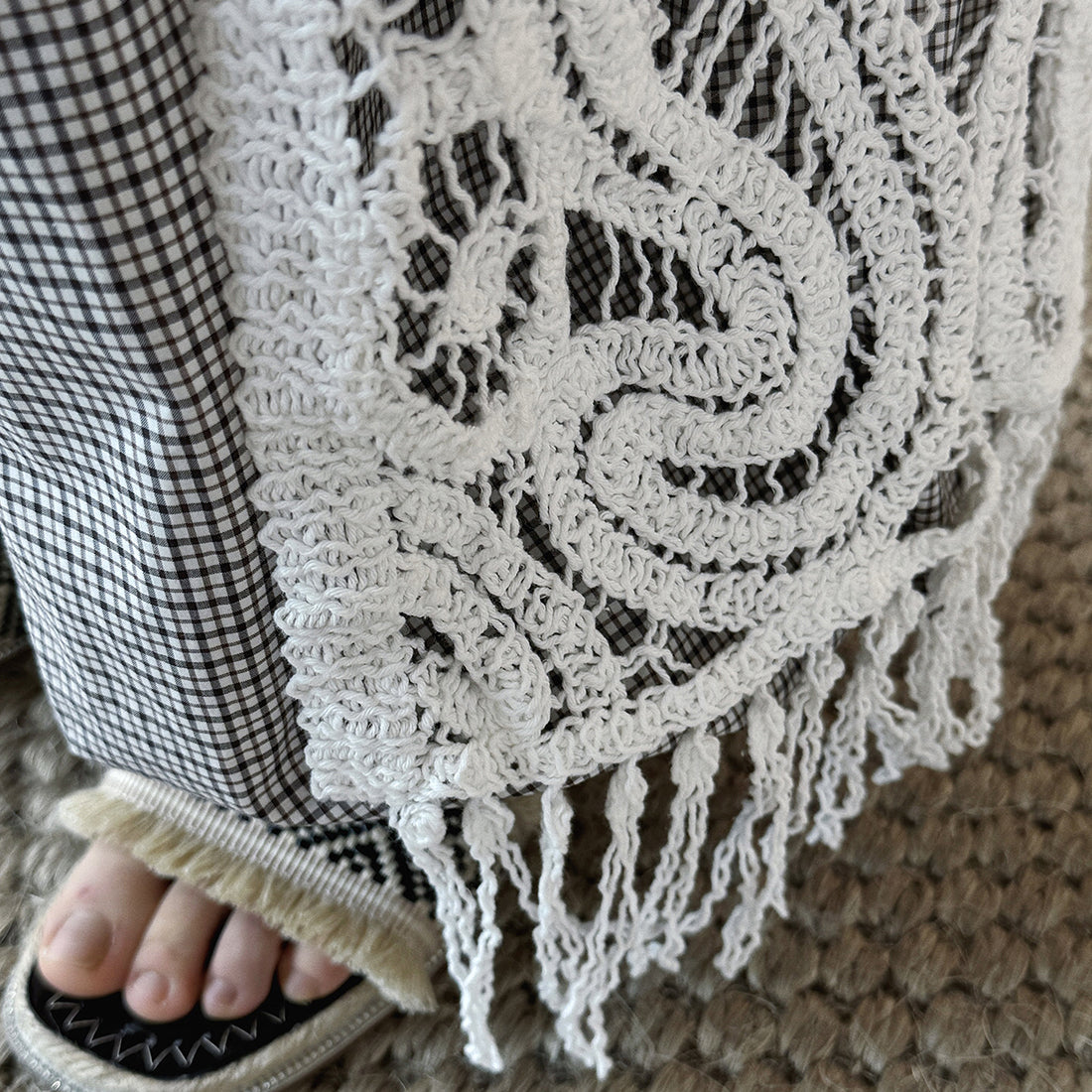 sleeveless long vest lace knit cardigan v neck button down hollow out lightweight layering top
