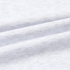 Color blocking striped patchwork round neck loose T-shirt top