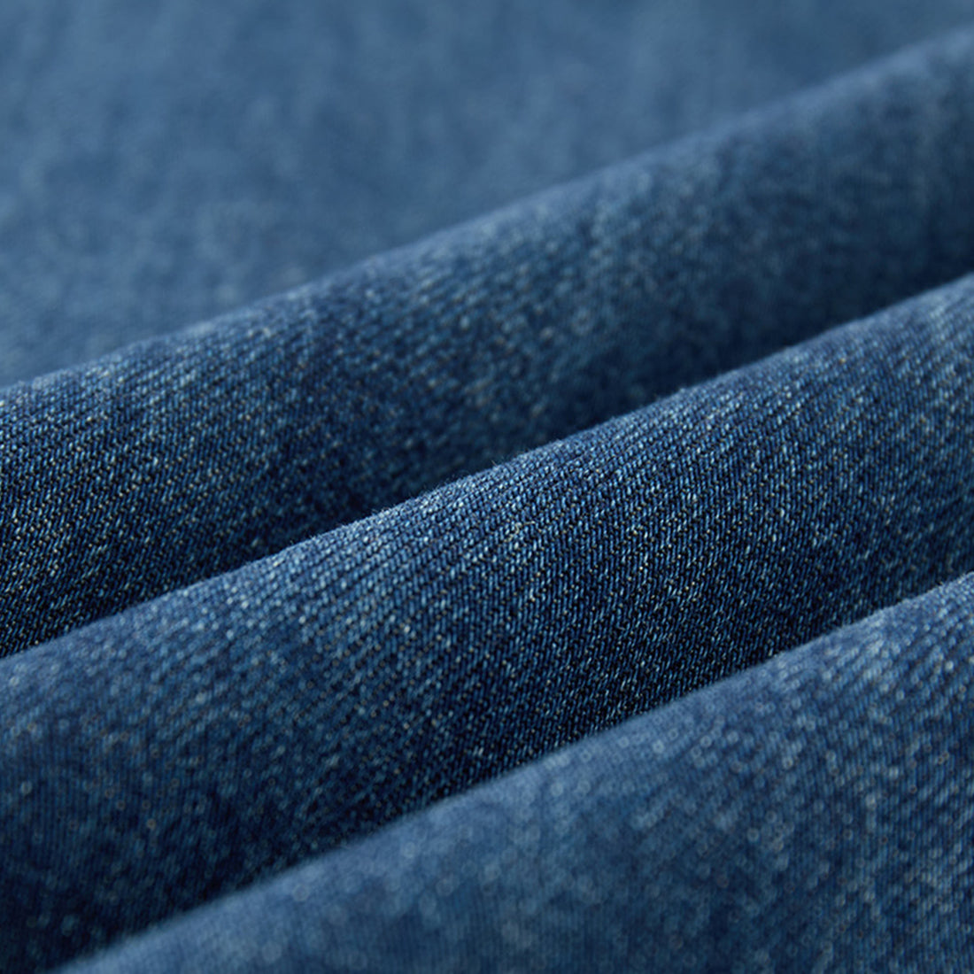 Retro loose wide leg jeans with scarf belt