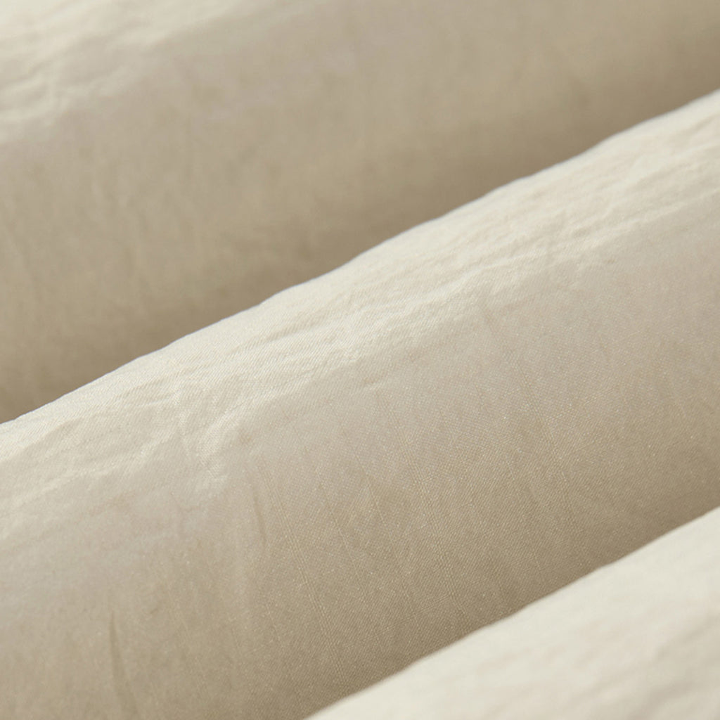 Simple elastic waistband clip cotton concealed grid casual loose pants