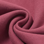 loose and tight fleece casual wide leg pants