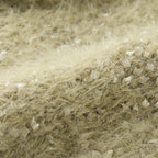 V-neck sparkling diamond long sleeved sweater top