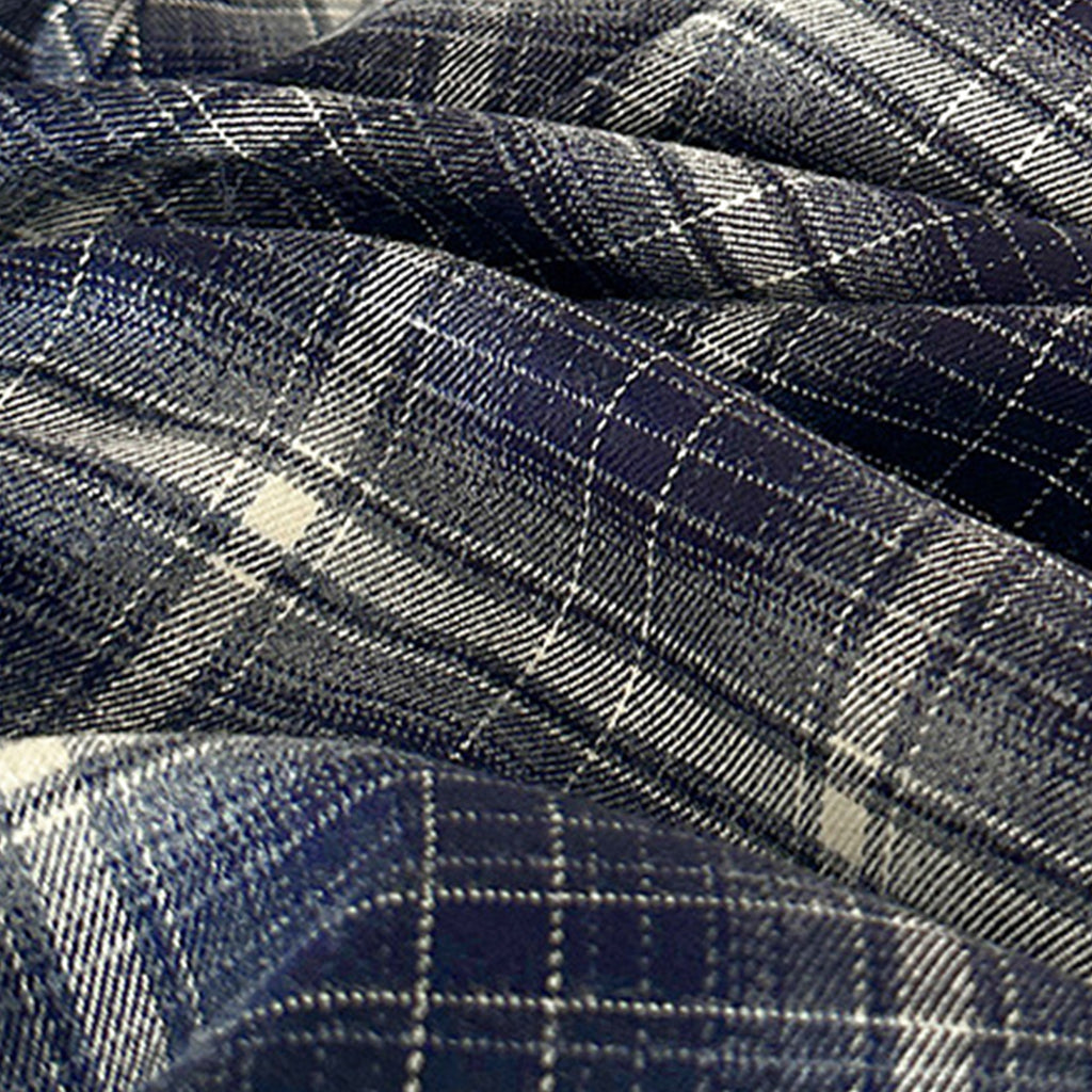 Irregular plaid high waist slimming half body A-line skirt