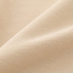 Round neck hem pleated long sleeved top sweatshirt