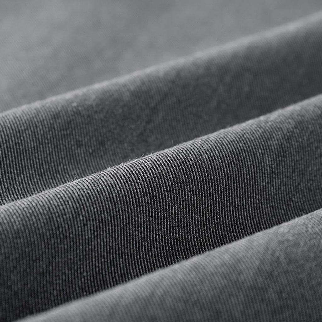 Retro pleated side placket wide leg pants