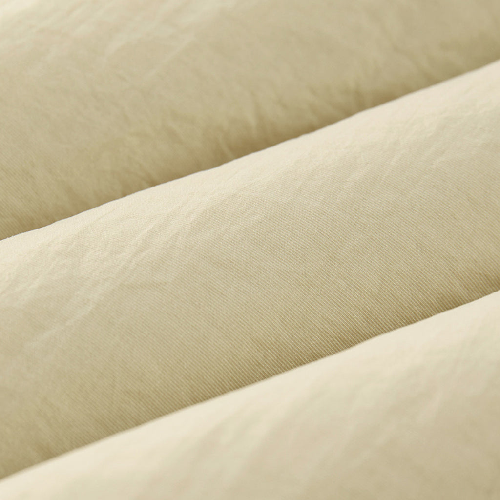 Minimally spliced high waisted fleece loose pants