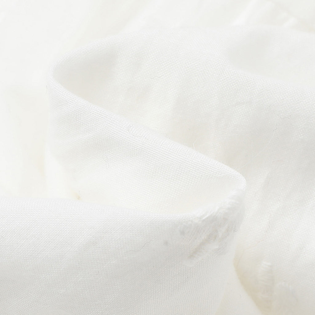 Bohemian floral hollow loose maxi skirt