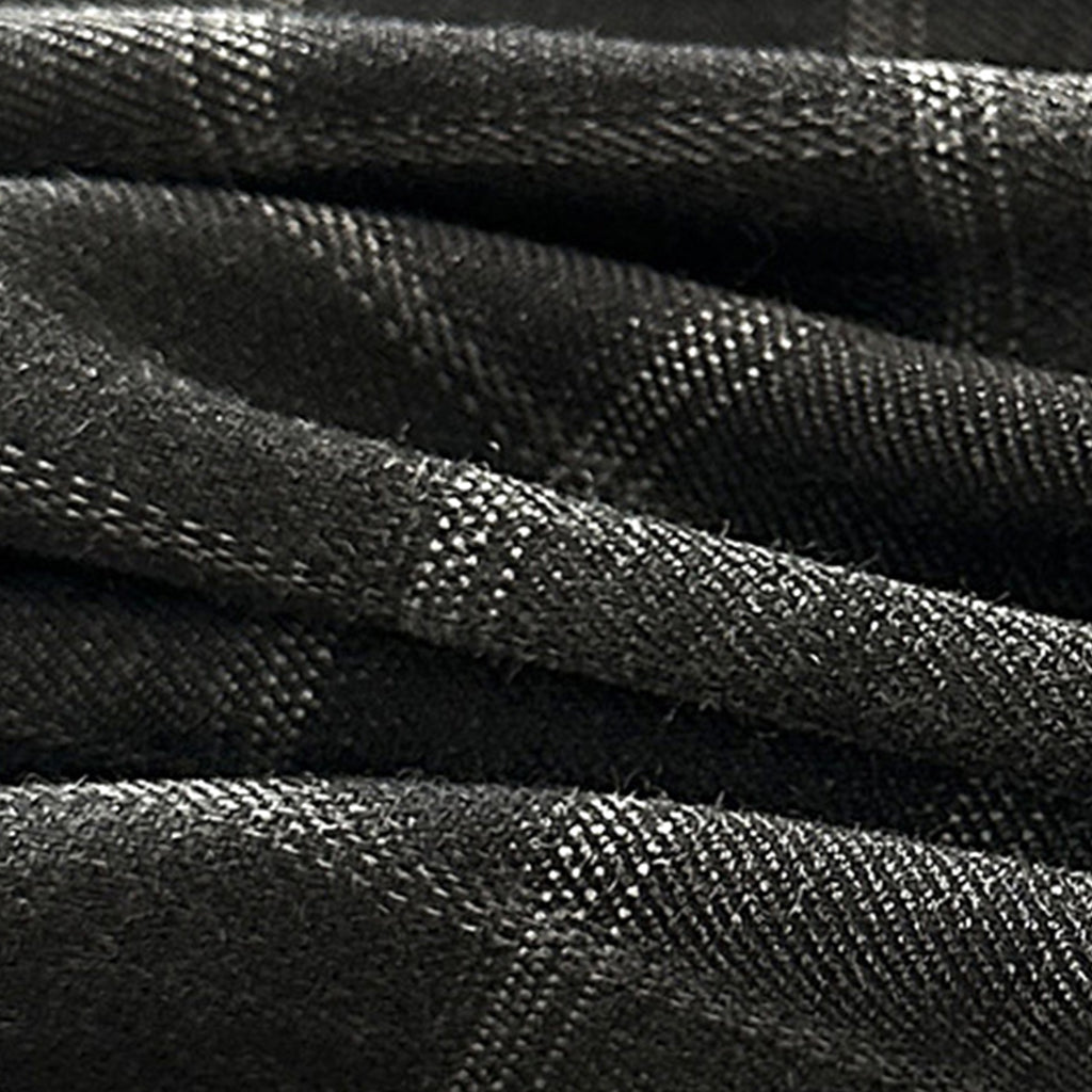 High waisted casual loose plaid wide leg pants