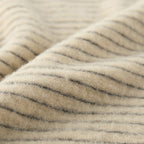 Simple striped loose round neck T-shirt top