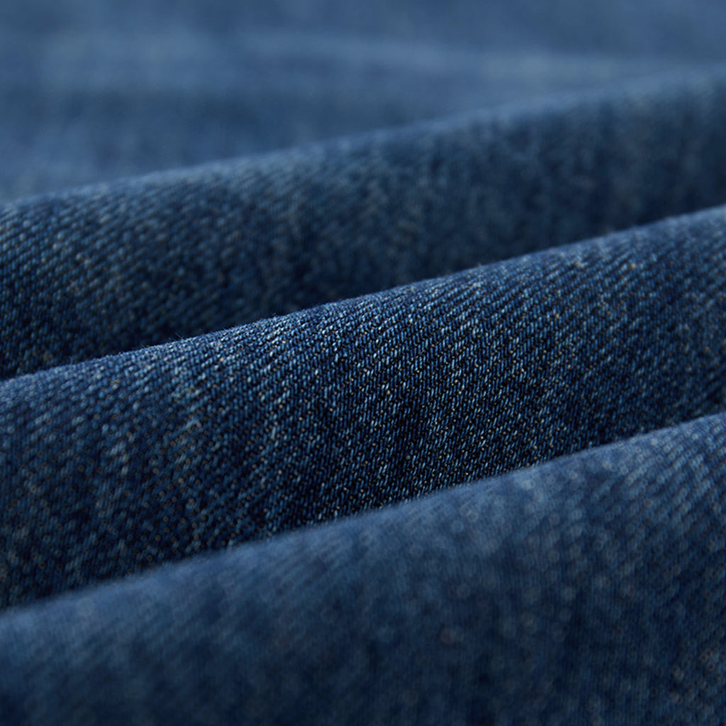 Retro ripped slim casual pants jeans