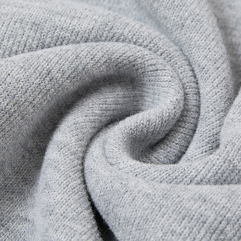 Deep V-neck raglan loose long sleeved sweatshirt