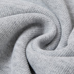 Deep V-neck raglan loose long sleeved sweatshirt