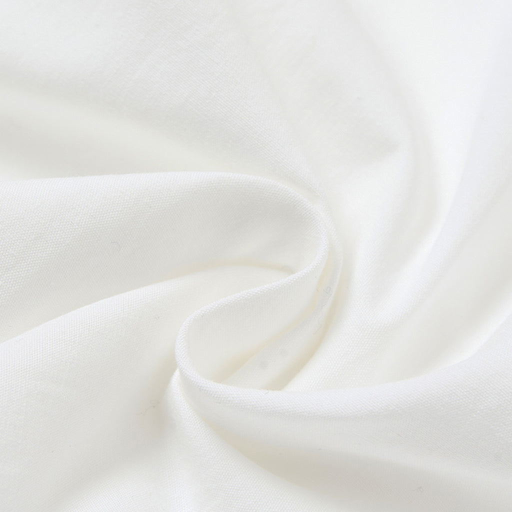 French lace lapel long sleeved button up shirt