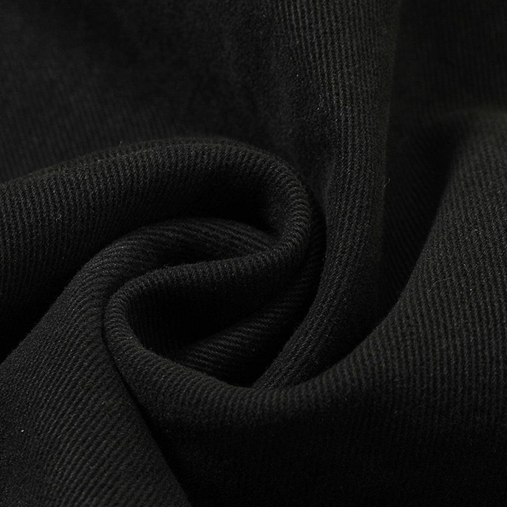 Retro washed casual slimming wide leg pants