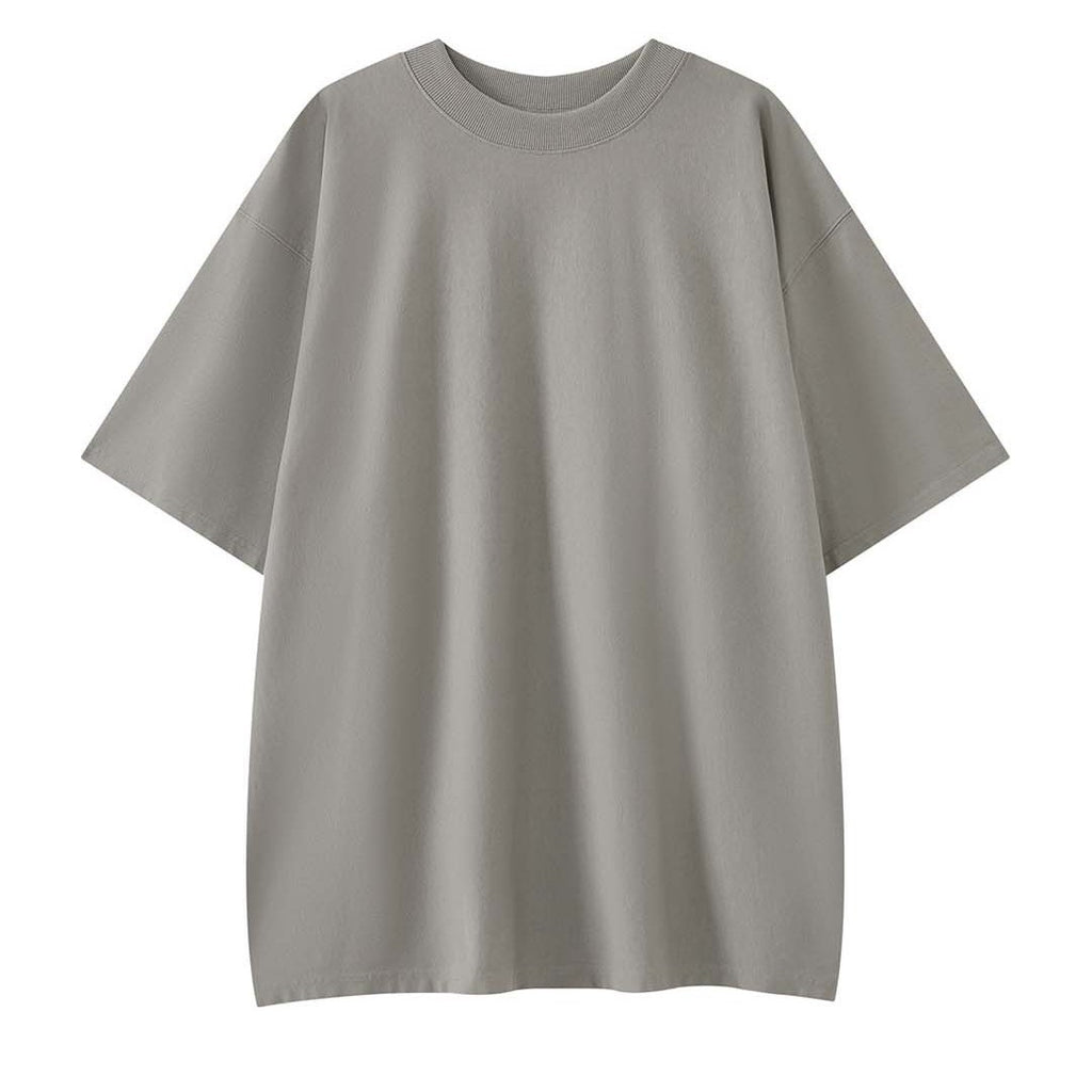 oversized t shirt cotton loose fit short sleeve crew neck casual basic tee top