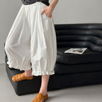 Women’s High-Waisted Bloomers Wide-Leg Pants