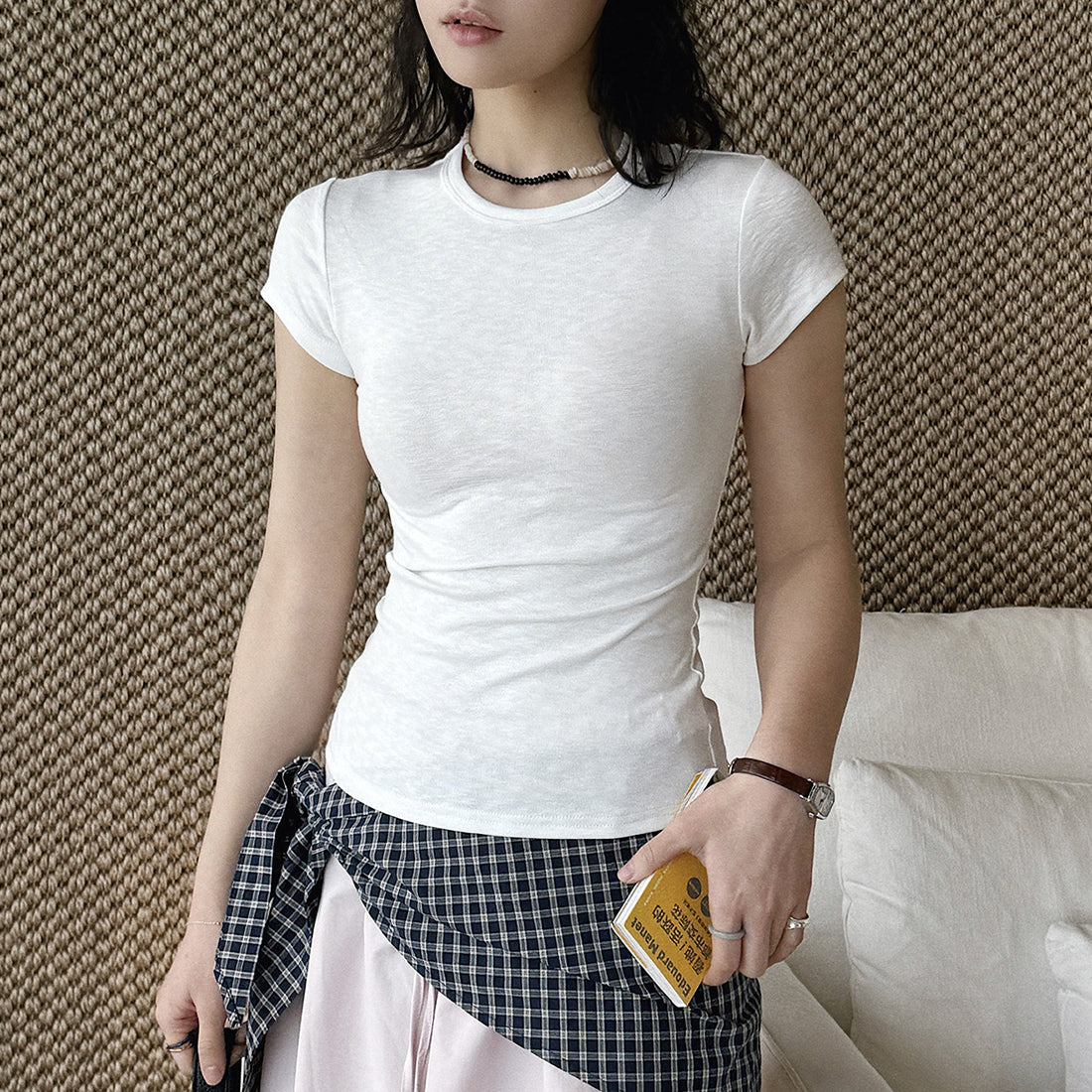 Women’s Slim Fit Soft Stretch Short Sleeve T-Shirt