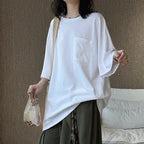 Oversized Cotton Pocket T-Shirt