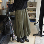 loose harem pants high waist lyocell wide leg pants draped casual baggy trousers