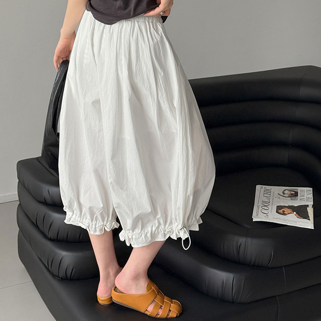 Women’s High-Waisted Bloomers Wide-Leg Pants