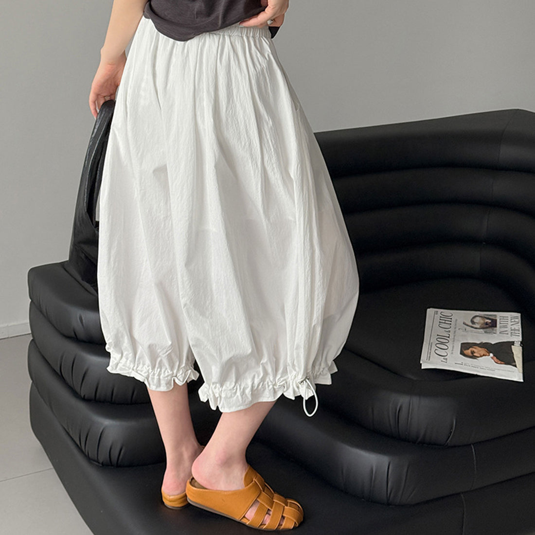 Women’s High-Waisted Bloomers Wide-Leg Pants