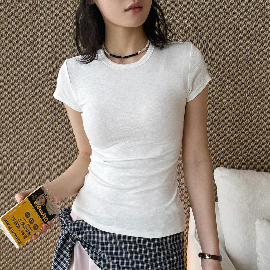 Women’s Slim Fit Soft Stretch Short Sleeve T-Shirt