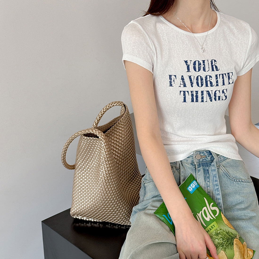 Women’s "Your Favorite Things" Fitted Short-Sleeve T-Shirt