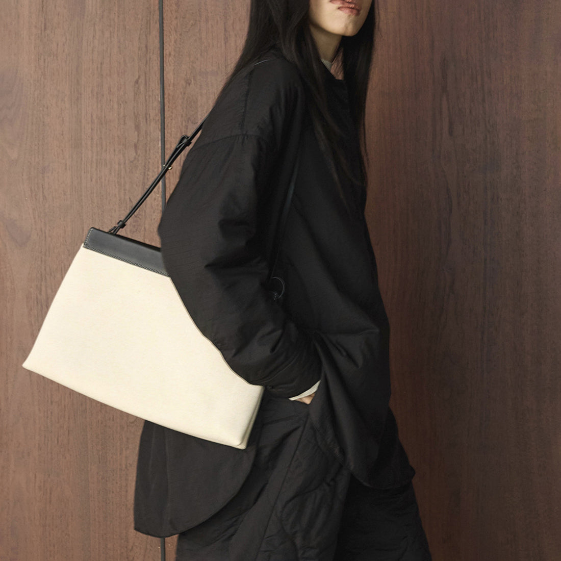 Simple cotton padded dark grid shirt loose and comfortable cotton jacket