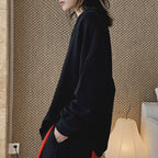 oversized long sleeve sweatshirt cotton loose fit crew neck pullover casual top