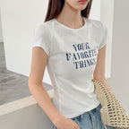 Women’s "Your Favorite Things" Fitted Short-Sleeve T-Shirt
