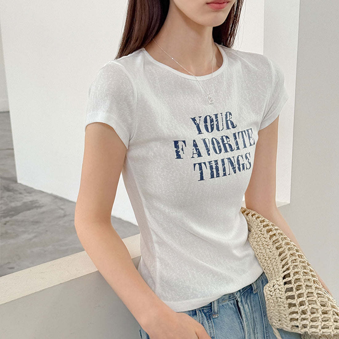 Women’s "Your Favorite Things" Fitted Short-Sleeve T-Shirt