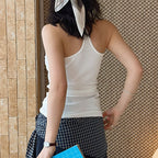 Women’s Slim Fit Racerback Ribbed Tank Top