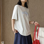 Women’s Oversized Arrebol Serendipity Graphic Cotton T-Shirt