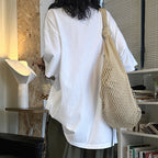 Oversized Cotton Pocket T-Shirt