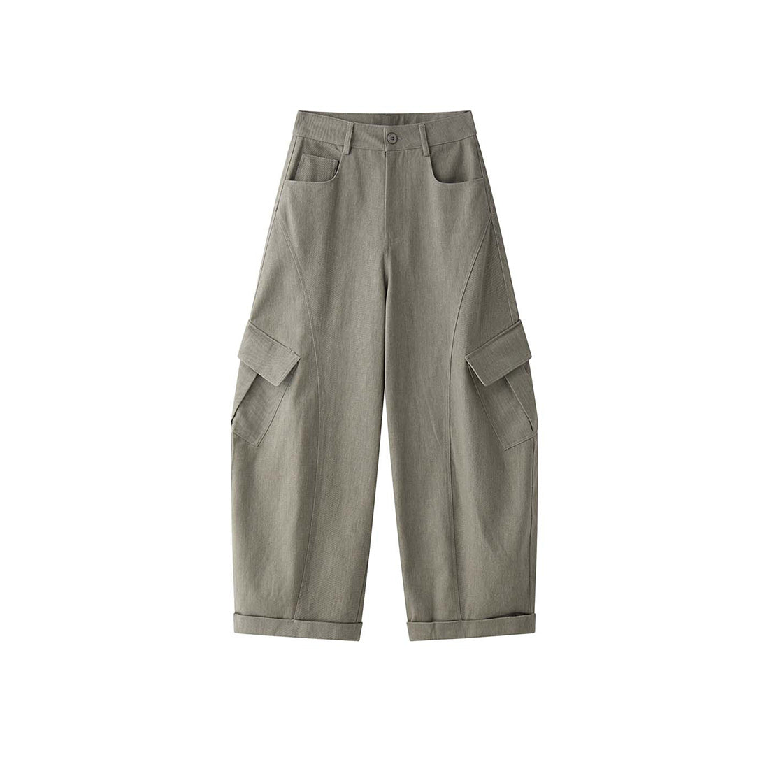 Side pocket loose casual work pants