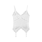 Women’s V-Neck Lace Deconstructed Camisole