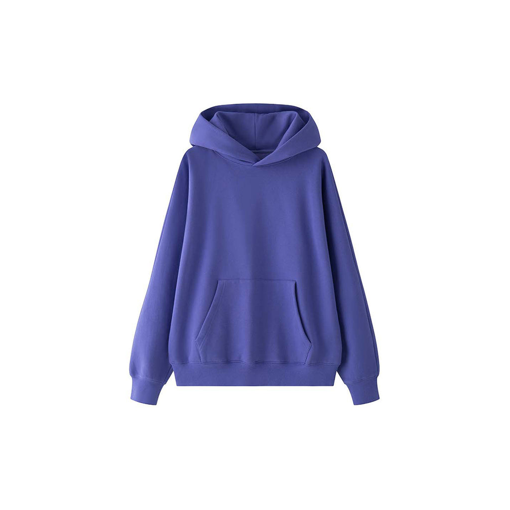 Retro loose long sleeved hooded sweatshirt