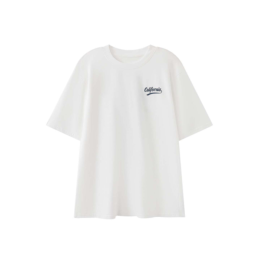 Women’s Oversized California Letter Print Cotton T-Shirt