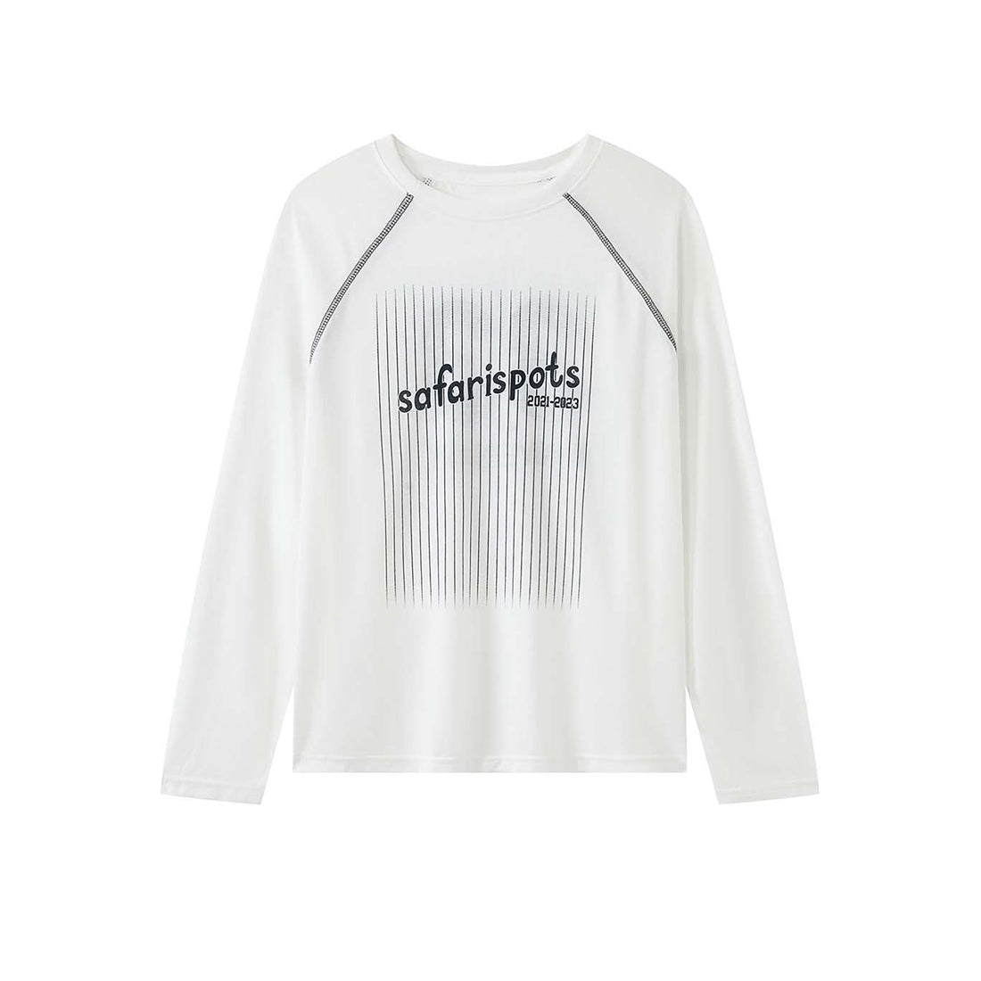Striped contrasting letter printed T-shirt top