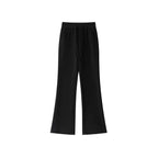 Elastic waist drawstring casual and comfortable pants