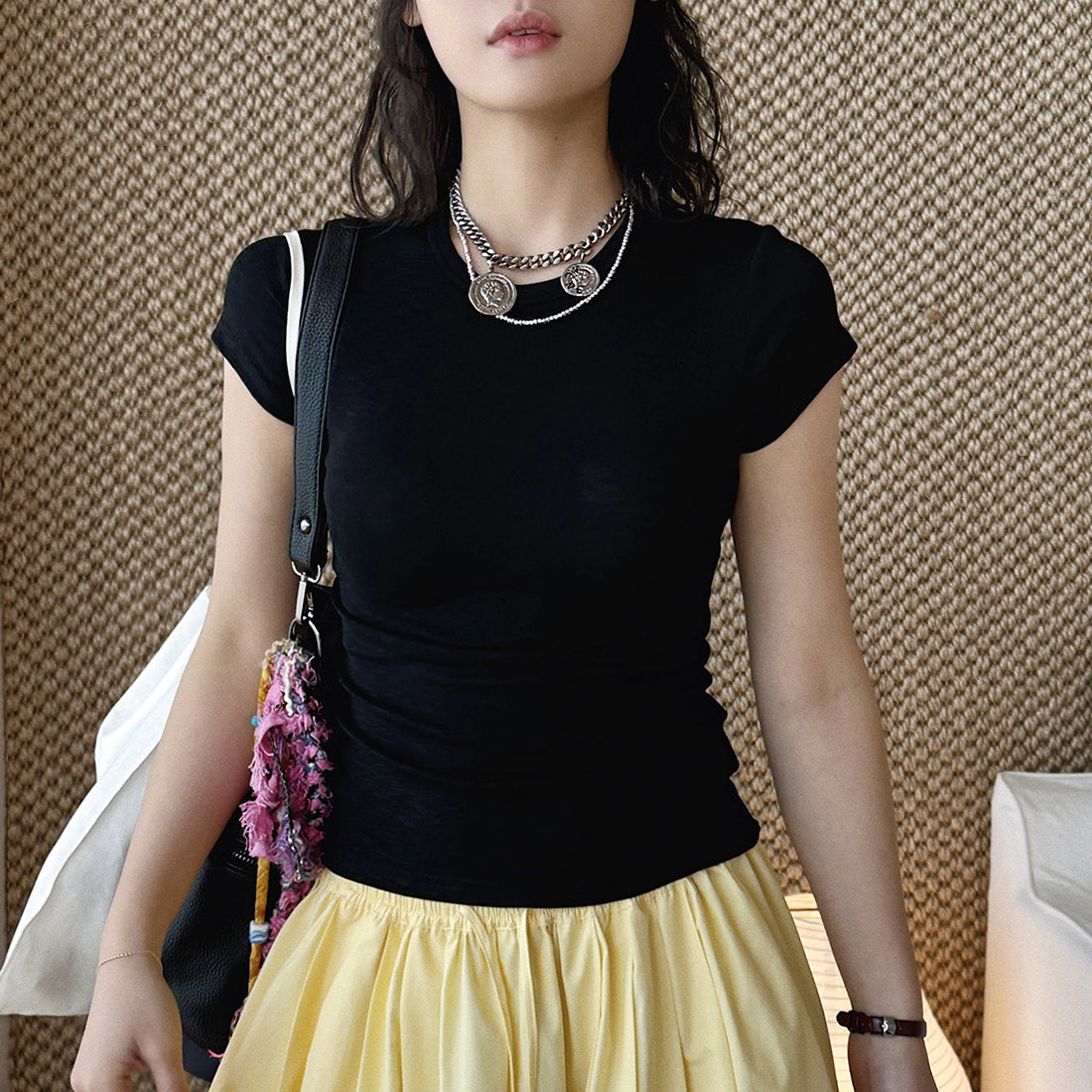 Women’s Slim Fit Soft Stretch Short Sleeve T-Shirt