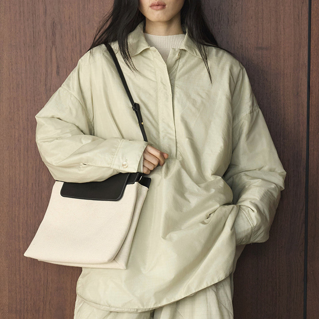 Simple cotton padded dark grid shirt loose and comfortable cotton jacket