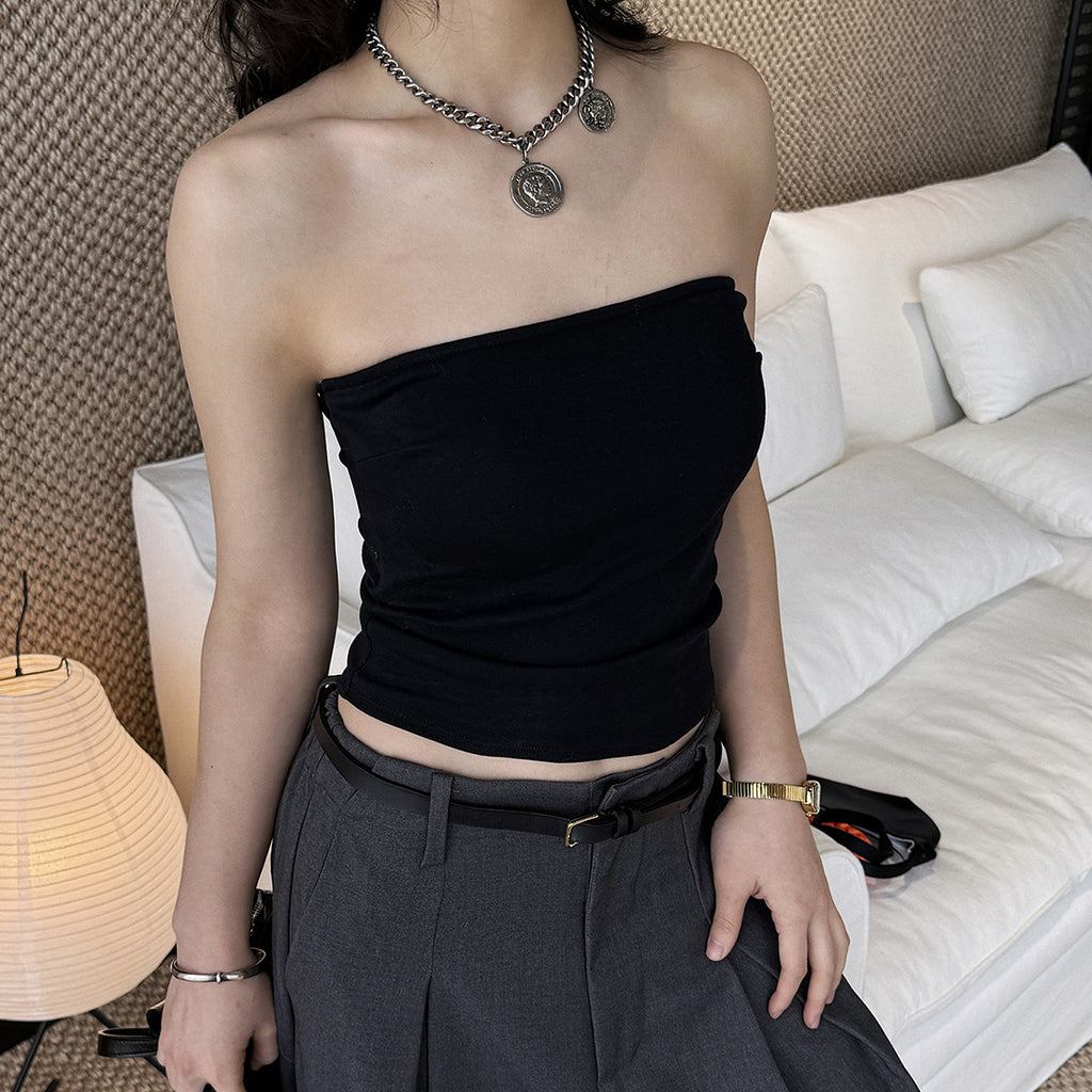American water shield slim fit and slimming strapless top