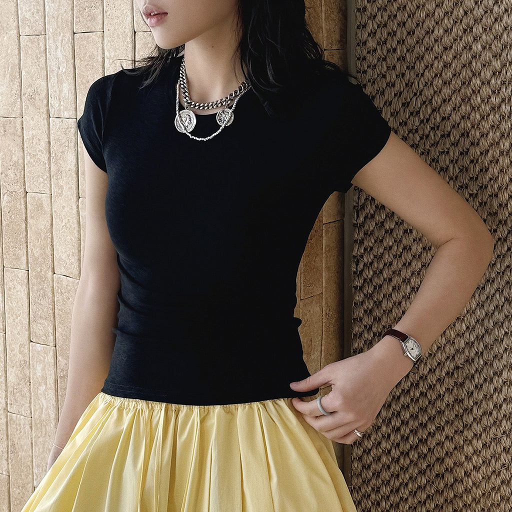 Women’s Slim Fit Soft Stretch Short Sleeve T-Shirt