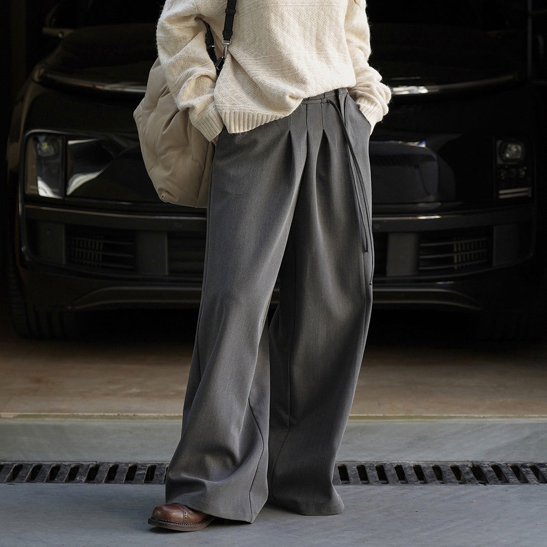 Women's Japanese-Style Balloon Pants with Ruffled Waist – Risedelyn