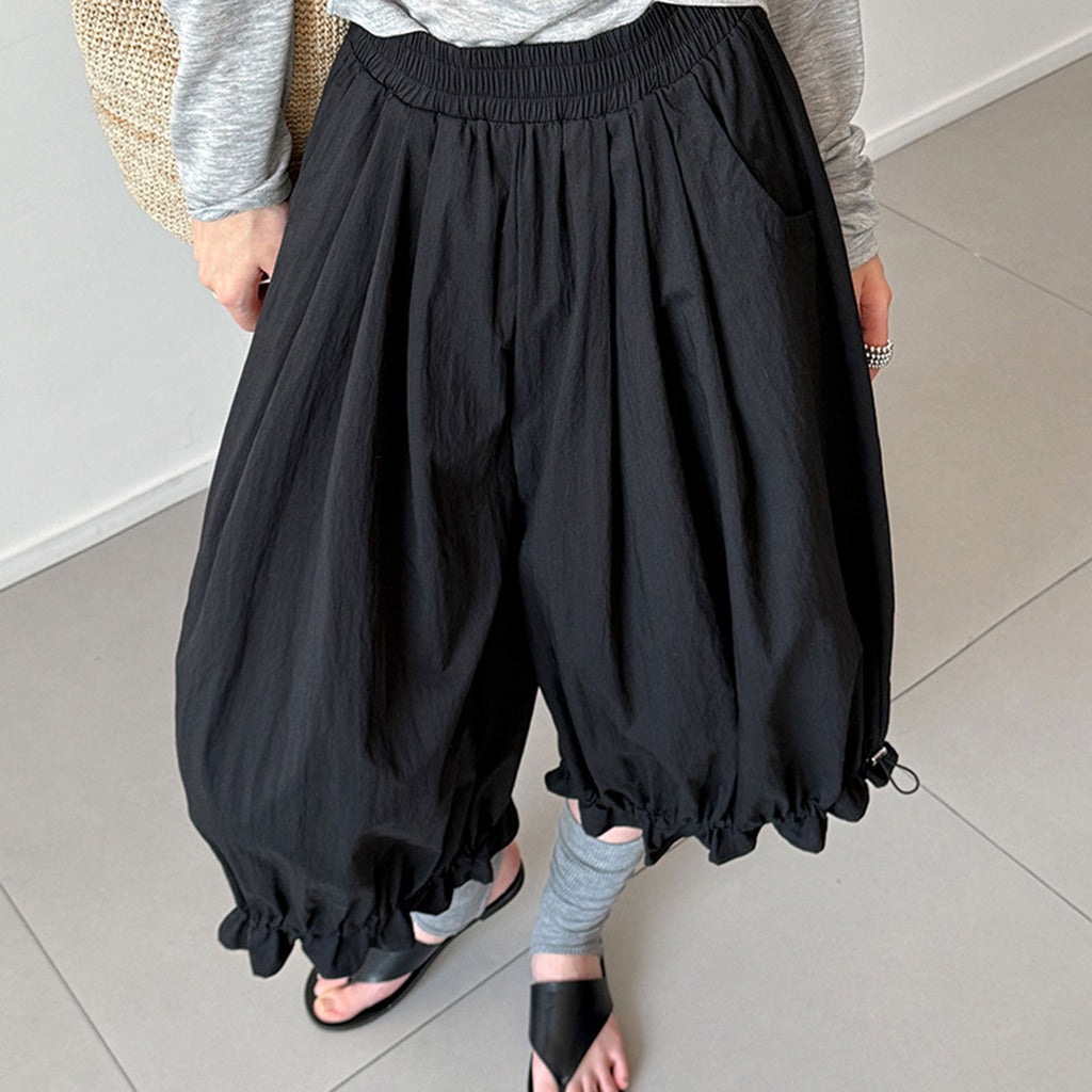 Women’s High-Waisted Bloomers Wide-Leg Pants