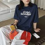 Women’s Oversized Arrebol Serendipity Graphic Cotton T-Shirt