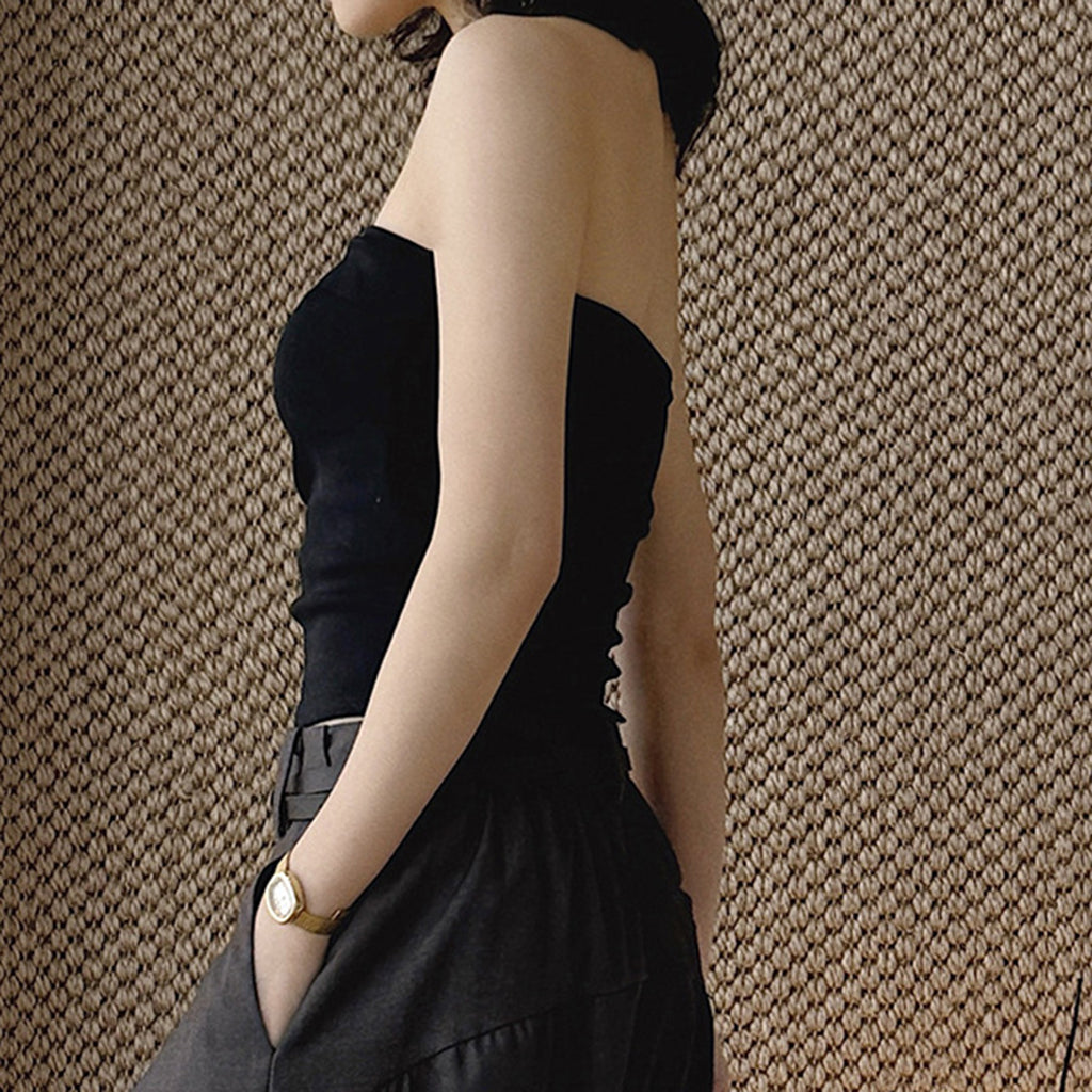 American water shield slim fit and slimming strapless top